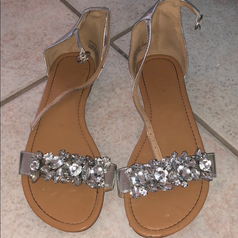 Rhinestone sandals